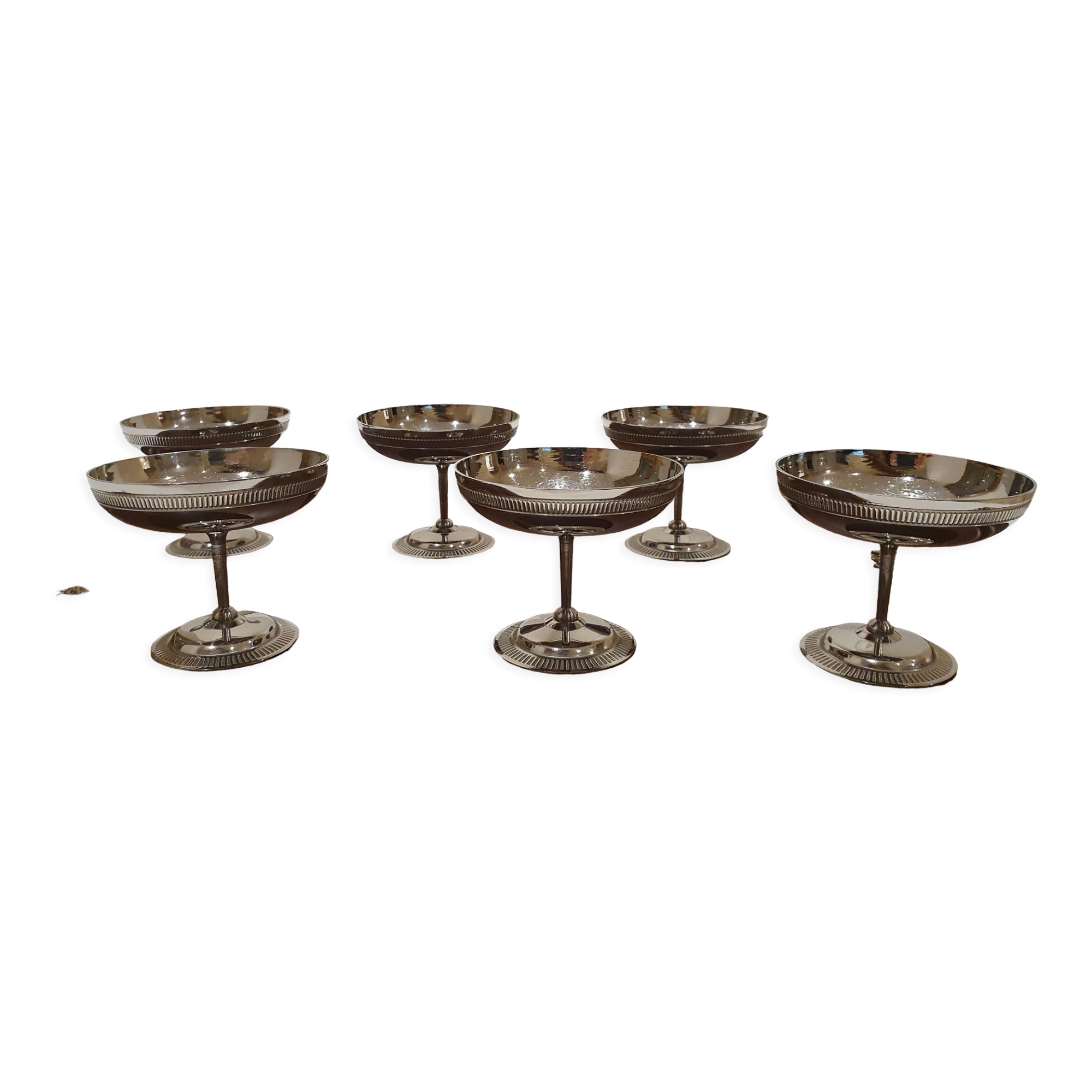 Stainless steel dessert cups