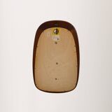 Swedish G&T oval mirror in teak