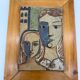 Wall ceramic by Father Paoli – Saint-Michel-de-Cuxa, 1973