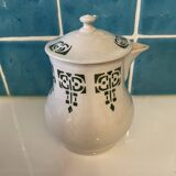 Set of 4 vintage art deco Saint Uze pitchers