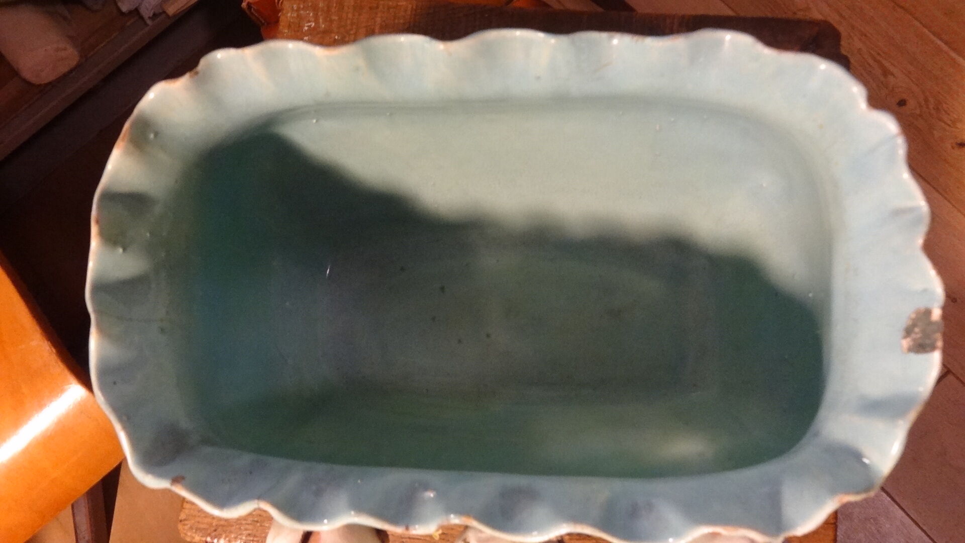 Pot cover pattern flowers in volume slip