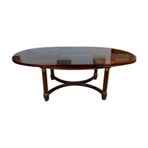 table empire acajou,