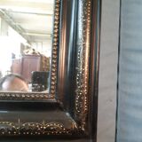 Louis Philippe black and gold mirror 99X72