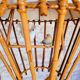Lampadaire vintage Louis Sognot en rotin et bambou années 50 60