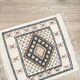 Vintage pure wool kilim rug