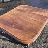 19th century table, solid wood