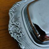 Vintage aluminium butter dish