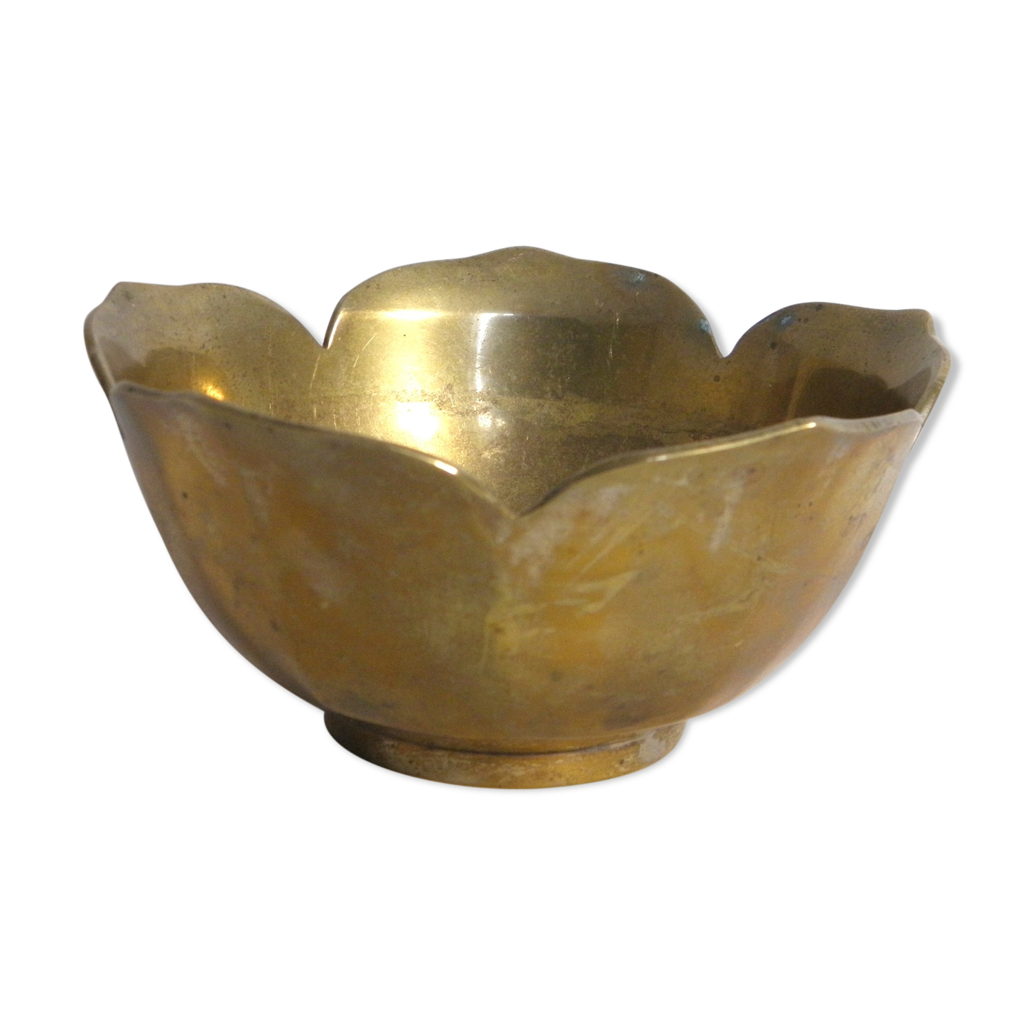1970 brass empty-pocket cup