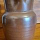 Large vintage brown stoneware pitcher 2L