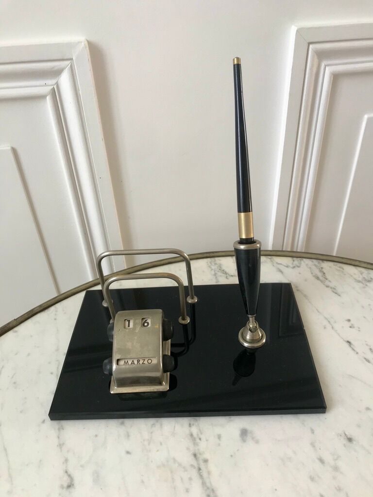 Date pencil holder Italian 50s