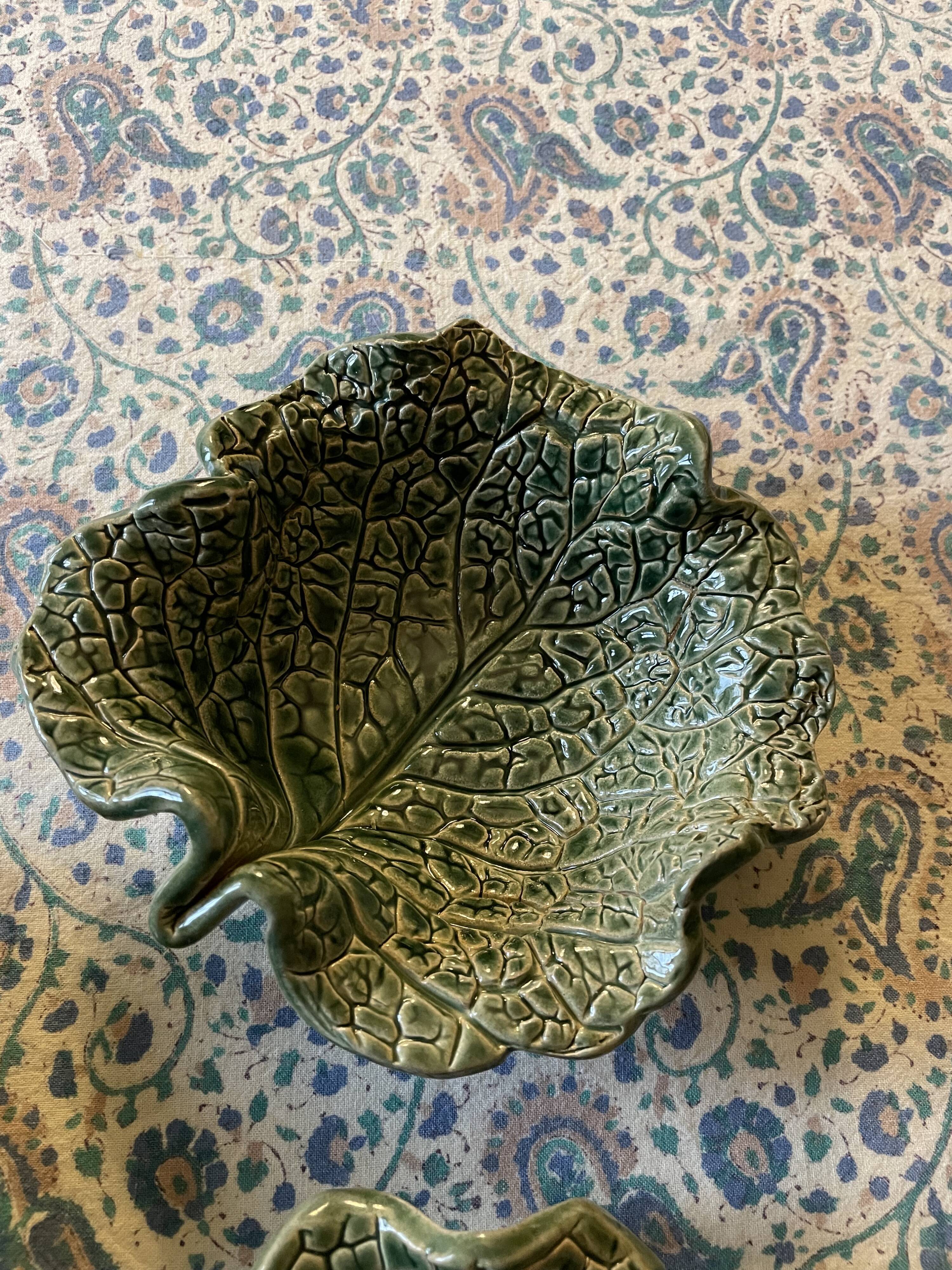 Cabbage leaf cups