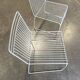 Handcrafted wrought iron chairs