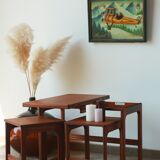 Coffee Table and Its Stools - Mcintosh