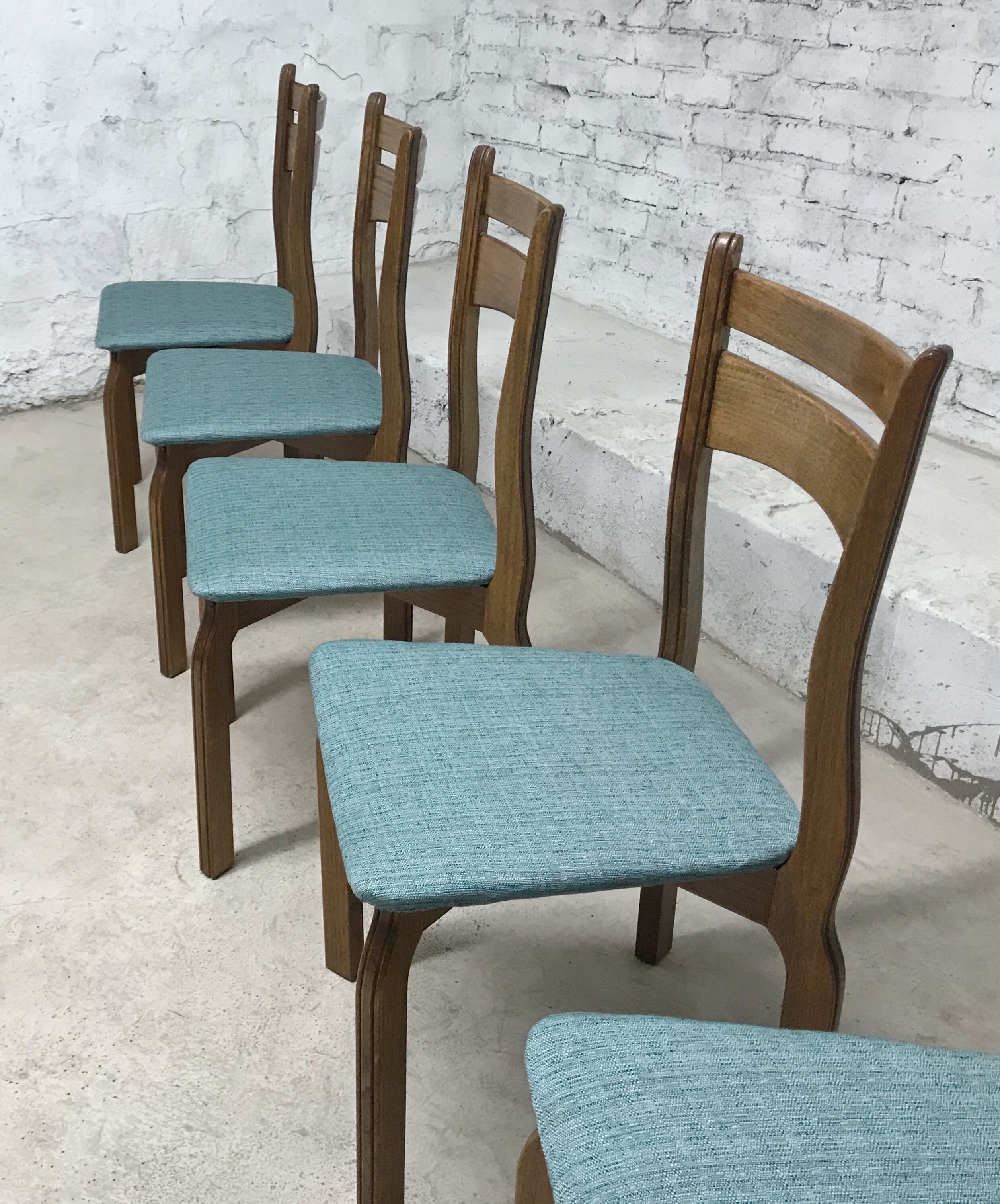 Set de chaises chiliennes en bois de rose, 1912