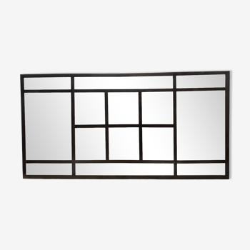 Large metal mirror