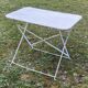 Vintage 1950s wrought iron folding garden table