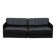 De Sede DS-76 Modular 2-Seater Sofa / Sofa Bed – Black Leather (1970s)