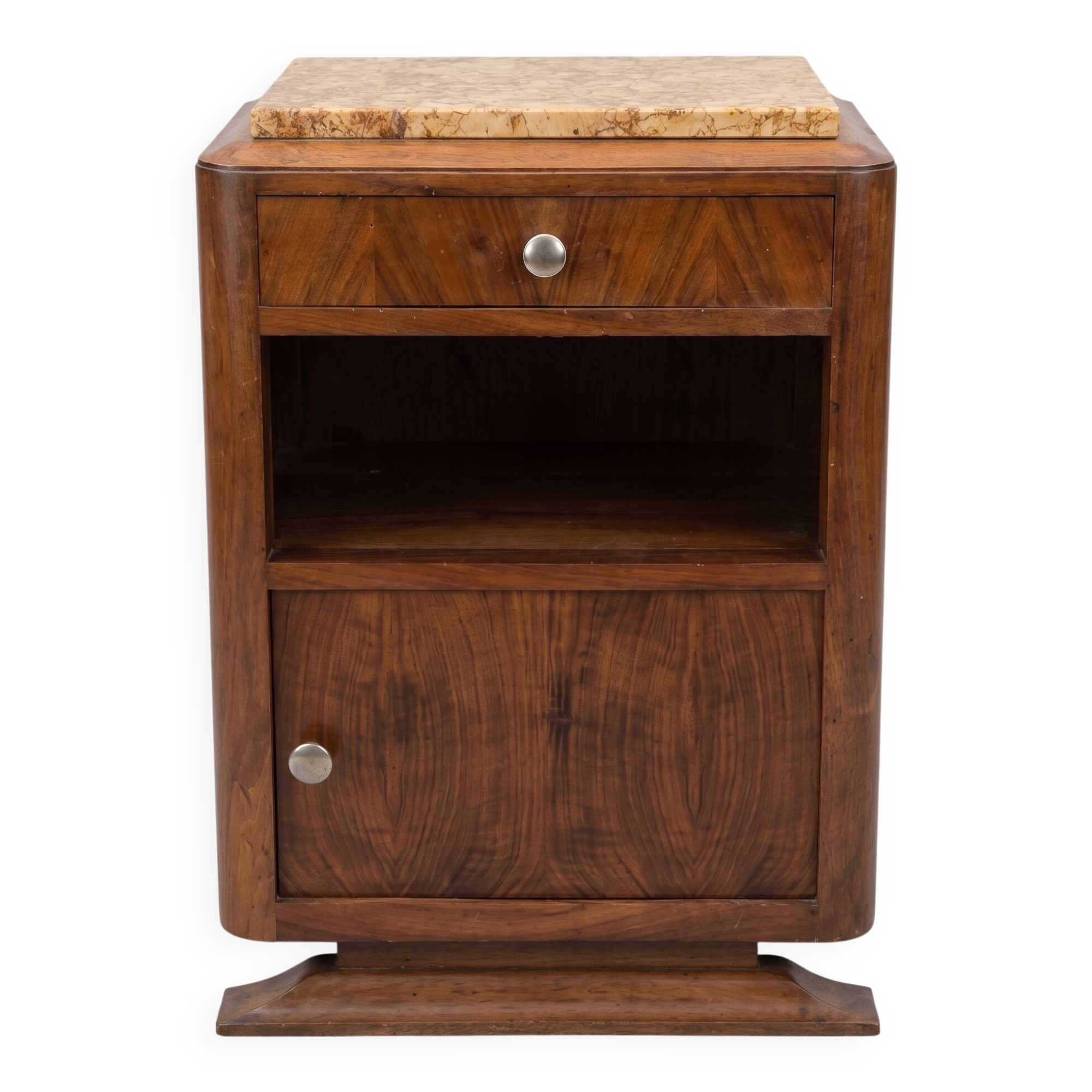 Vintage bedside table from the 1950s.