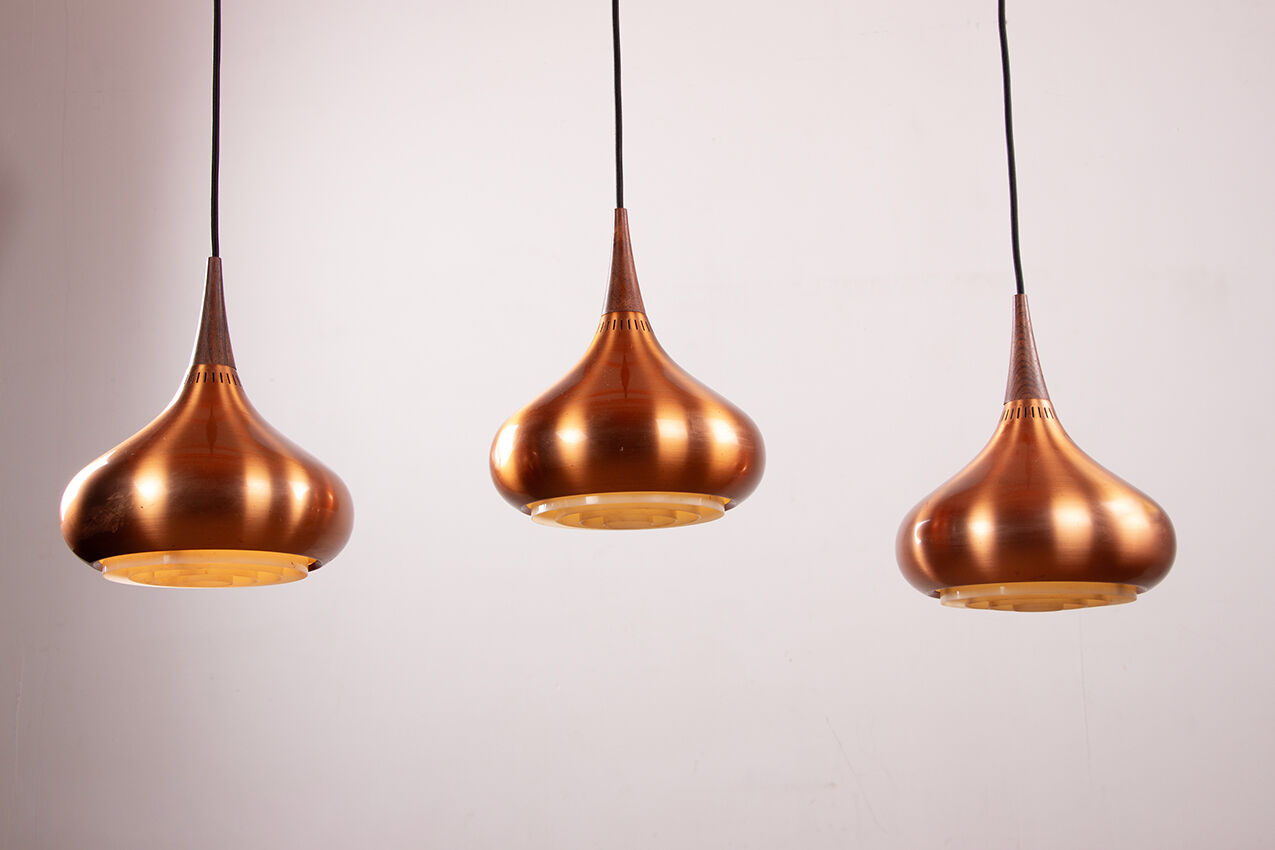 Triple Danish suspension, Metal and Rosewood, Jo Hammerborg.