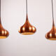 Triple Danish suspension, Metal and Rosewood, Jo Hammerborg.