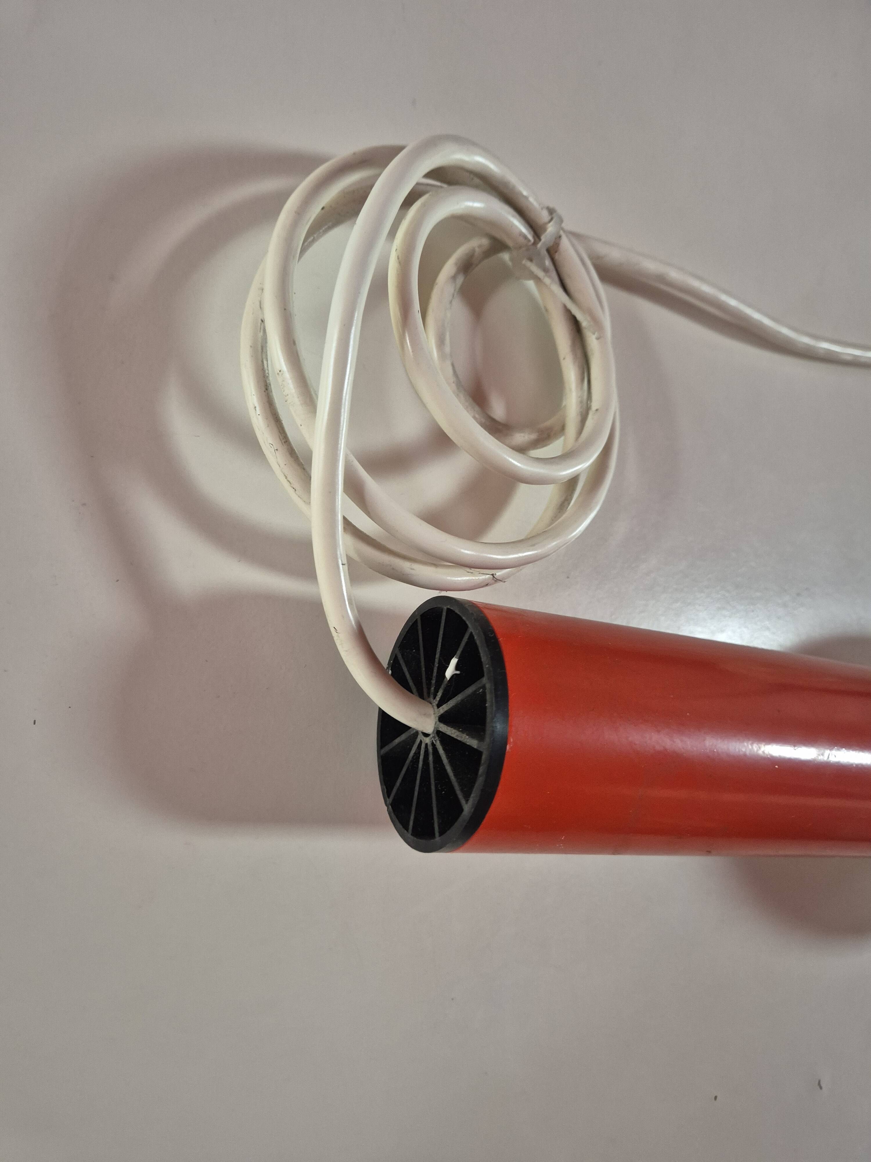 Suspension Tube Vintage Orange - 1970s Design - Space Age