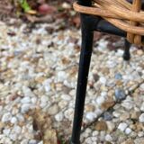 Raoul Guys vintage wicker magazine holder