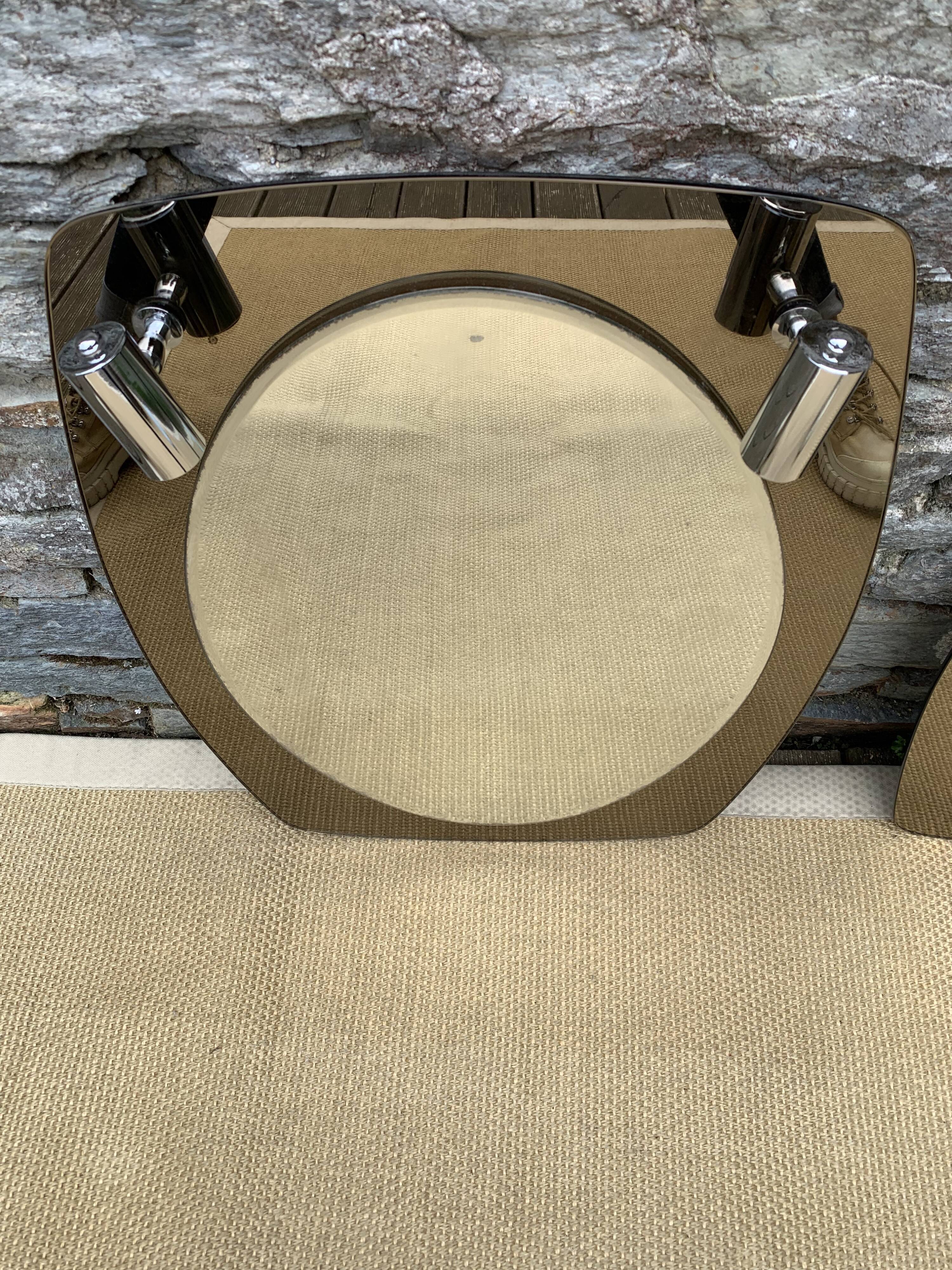 Mirror double tint Veca 70s 52X71cm