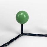 Ball and wrought iron coat racks from the 50s/60s