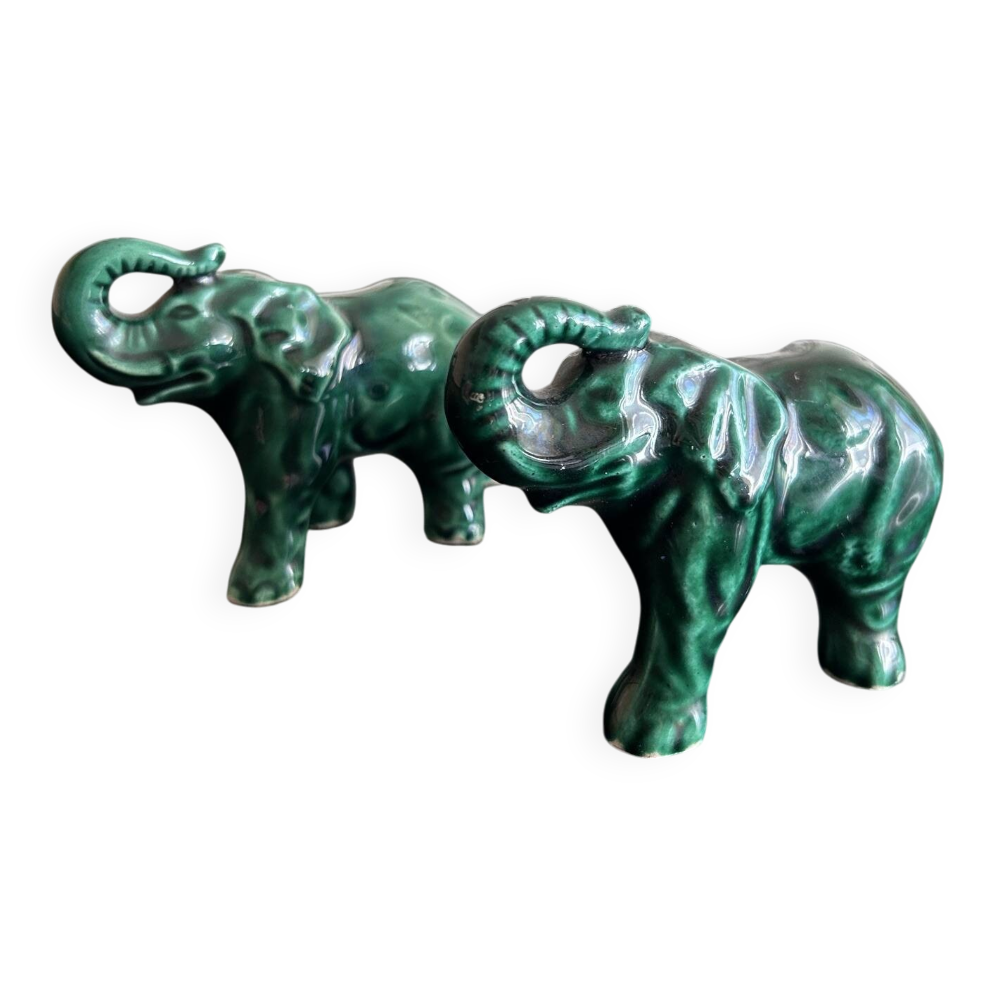ceramic elephants from the 1950s