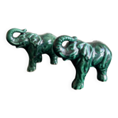 ceramic elephants from the 1950s
