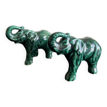 ceramic elephants from the 1950s