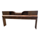 Art Deco Console Headboard in Walnut Veneer – 1930s