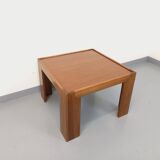 Vintage Italian square coffee table by Afra and Tobia Scarpa for Cassina