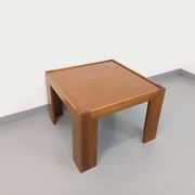 Vintage Italian square coffee table by Afra and Tobia Scarpa for Cassina