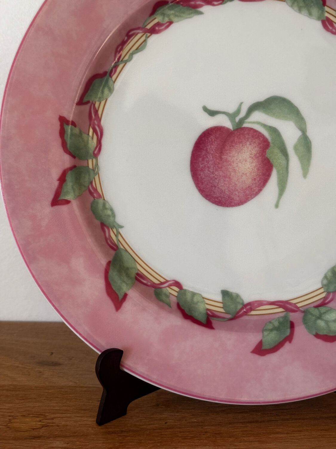 Dessert plate Bernardaud Limoges model Garance
