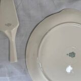 Vintage pie dish and server set