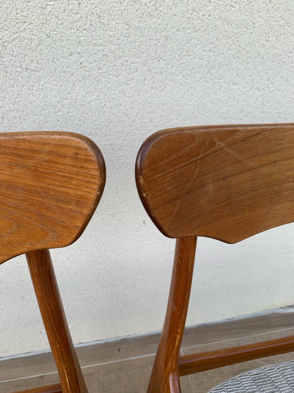 Schienning & Elgaard dining chairs, set of four