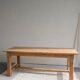 Restored farmhouse dining table