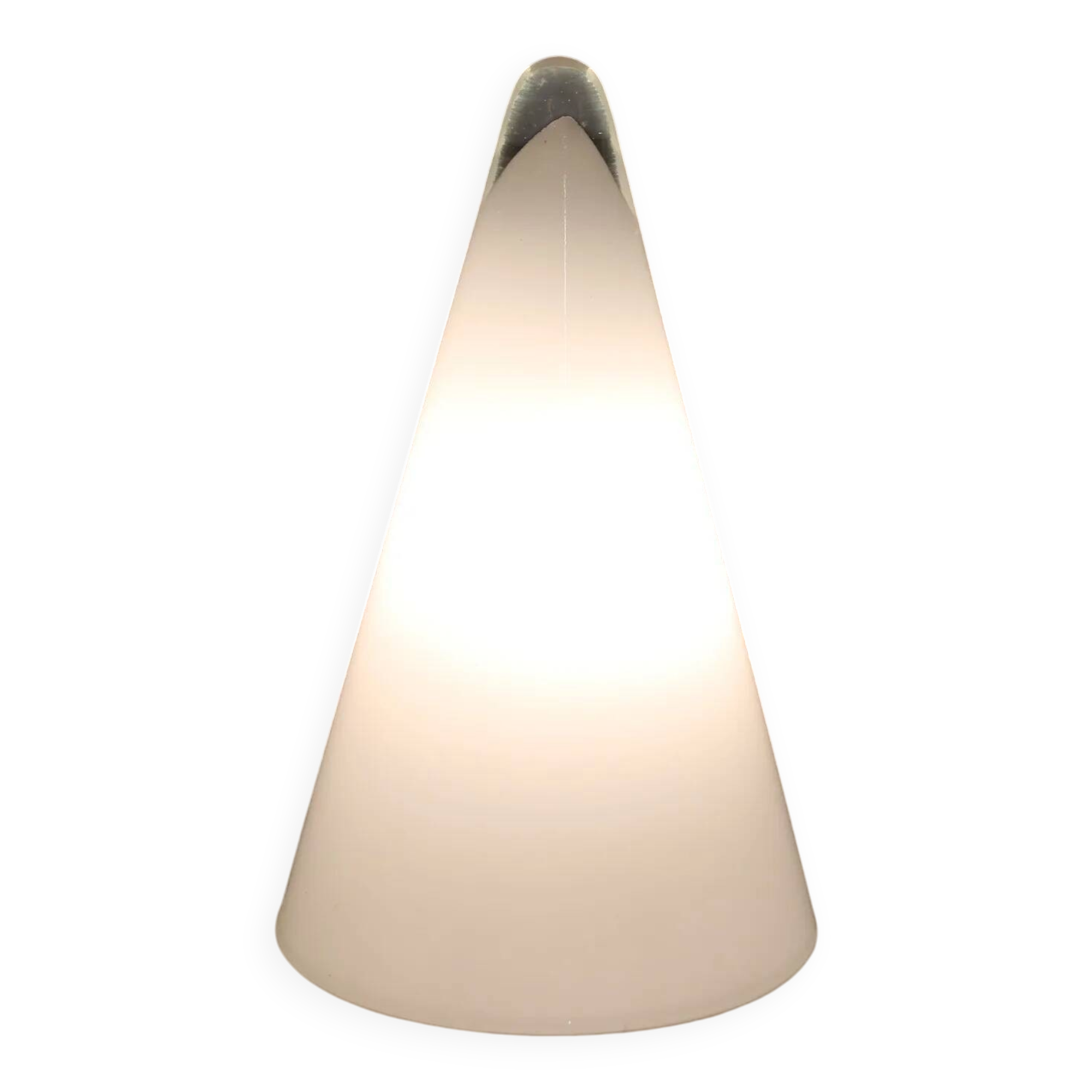 1990s glass “TeePee” lamp by SCE, France
