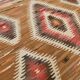 Caramel Brown %100 Wool Handmade Kilim Rug, 293x386 Cm