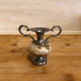 Onyx and pewter amphora
