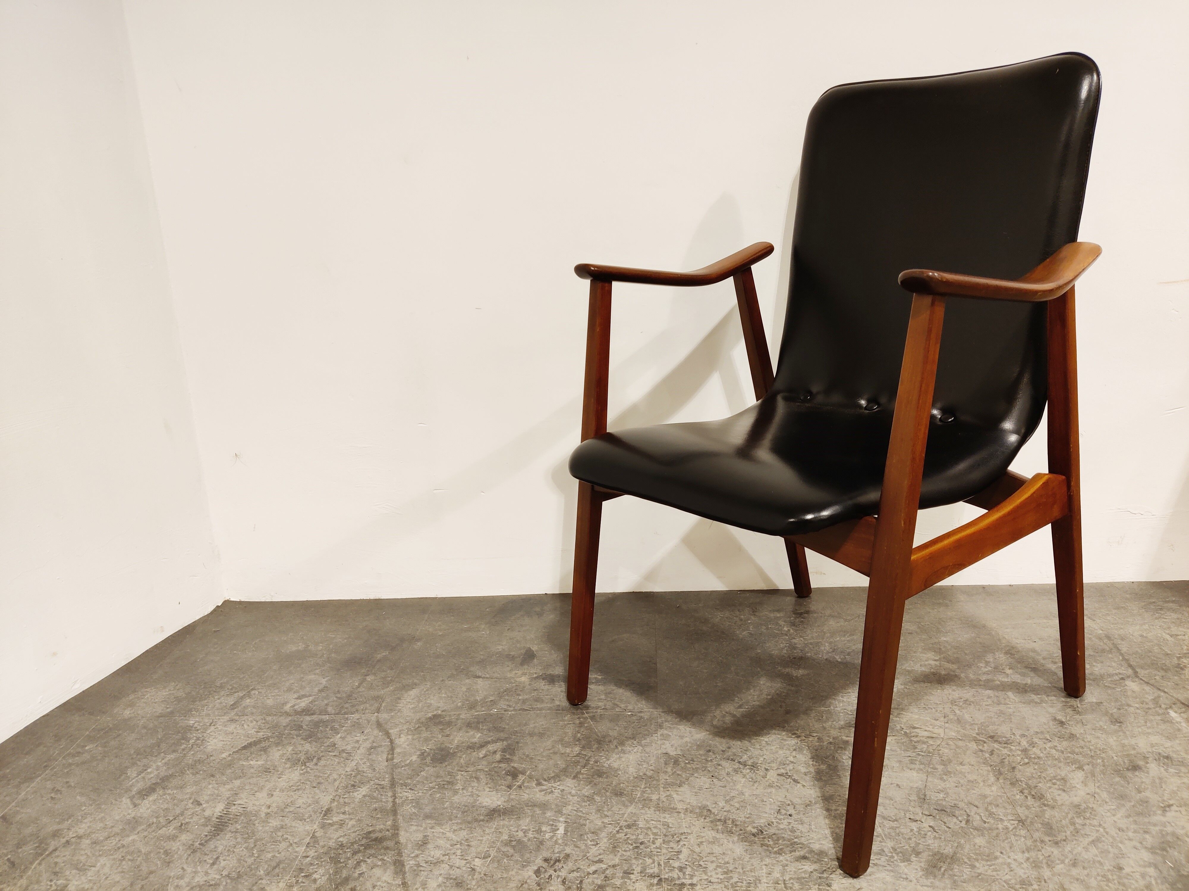 Mid century armchair by Louis Van Teeffelen for Wébé, 1960s