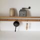 Wooden shelf