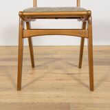 Chaises de Salle à Manger Boomerang de Gościcńskie Furniture Fabryki, 1960s, Set de 4