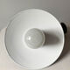 Outdoor enamelled tole wall lamp