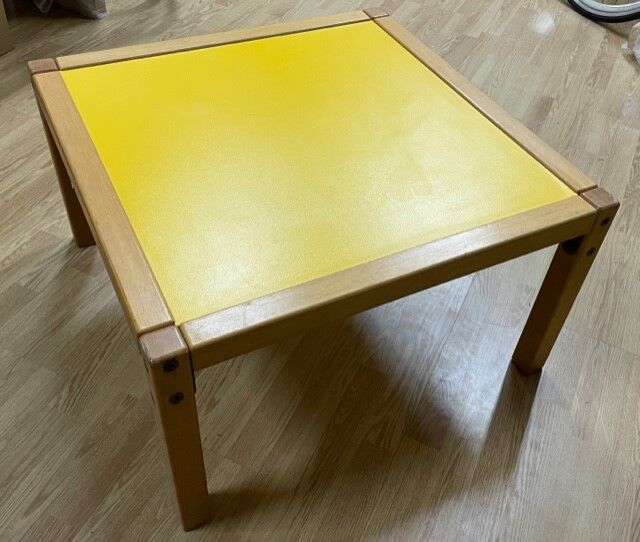 Colorful coffee table