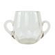 Glass ice bucket, Italian design, 1970s, made in Italy