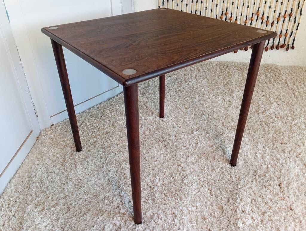 Table basse scandinave en palissandre Georg Petersens