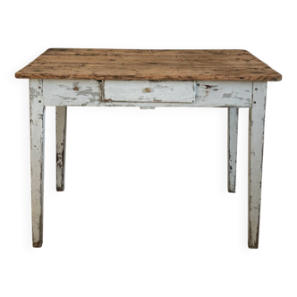 Patinated table