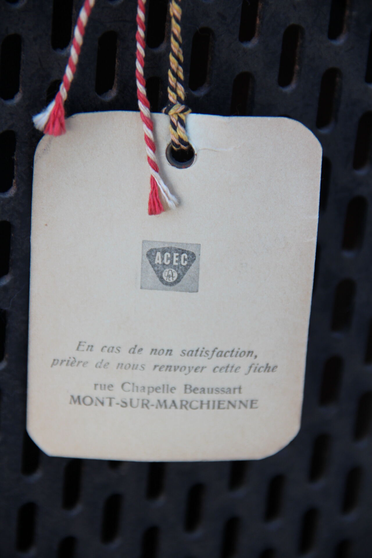 Téléviseur ACEC de 1957
